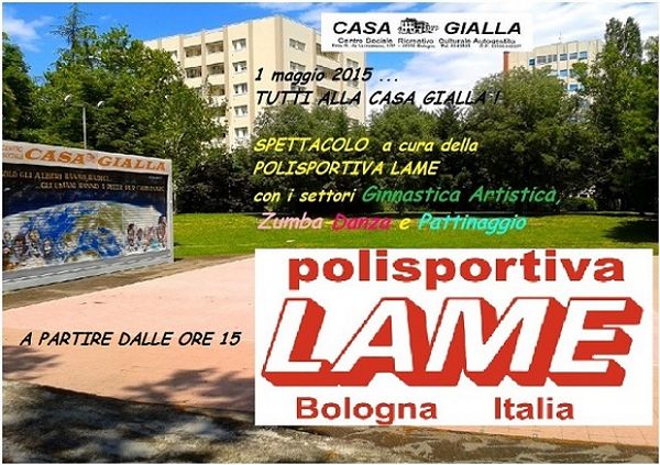 Il 1° Maggio spettacoli alla Casa Gialla